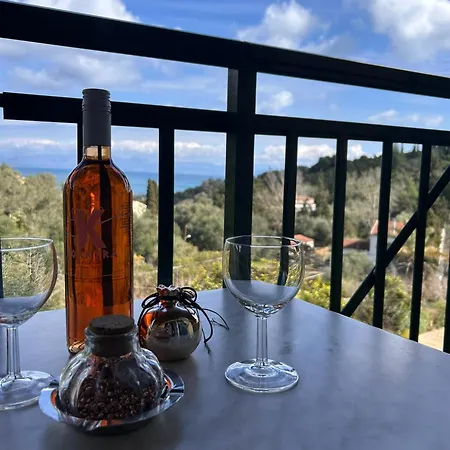 شقة Dellis Corfu - Sea Views Near The Kato Spilaion